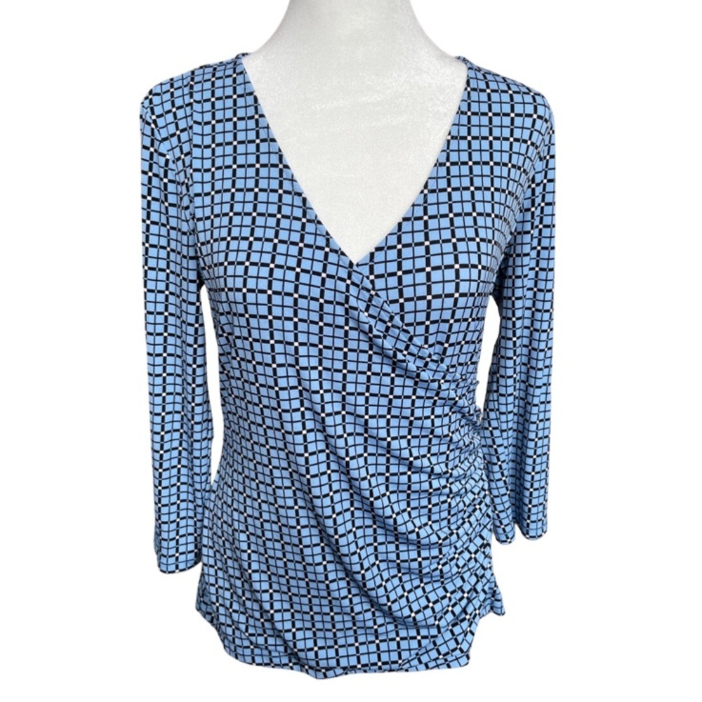 Liz Claiborne blue top S